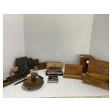Vintage Tools, Printing Blocks, and Case Items