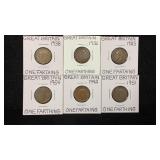 (6) 1925-1954 Great Britain One Farthing VF or