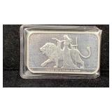 UNC 2024 Great Britain 1 Oz 99.99% Silver Bar,