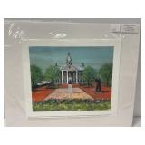 P Buckley Moss Print 'Shenandoah County Courthouse