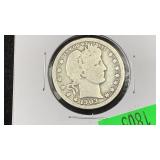 1903 Silver Barber Quarter