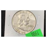 1962-D Silver Franklin Half Dollar