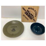 Middletown Memorabilia: Stoneware and Plaque Set