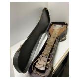 Wood-Body Lap Steel Guitar with Case