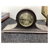 New Haven Tamberian Mantle Clock with Key