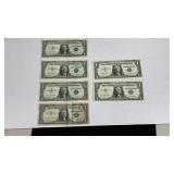 Currency (2) Groups Consecutive #ï¿½s 1957 $1