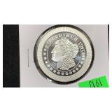 Morgan 1 Troy Oz .999 Silver Round