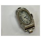 1920s Gruen 14K White Gold Ladies Watch