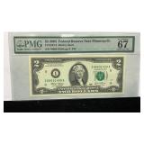 Cert.Currency 2003 $2 FRN Note Minneapolis, MN
