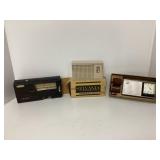 Three Transistor Radios (Sylvania, Nivico, Channel