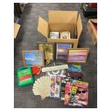 Decorative Items, Books, and Magazines