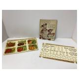 Borden's Recipe Booklet with Transfer Decals Set