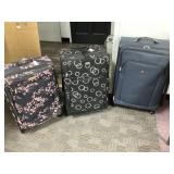 Three-Piece Luggage Set by Varying Brands