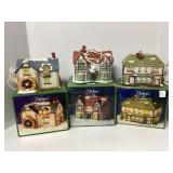 3 Dickens of London Lighted Houses