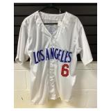 Los Angeles Jersey with Garvey Signature, Size XL