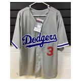 Steve Sax Signed Dodgers Jersey
