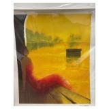 Signed Print by Emile ï¿½Belletï¿½, 27ï¿½32, COA