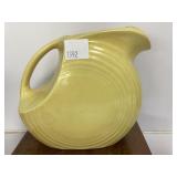 Fiesta Yellow Disk Water Pitcher