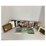 DVDs, Frames, and Novelty Tin Set