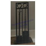 4pc Fireplace Tool Set (52)