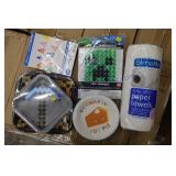 Paper Plates, Bowls, Napkins