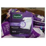 Depends/ Pads (100)