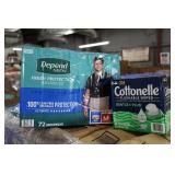 Wet Wipes/ Depends (100)