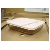 3c Glass Container W/ Lid (1080)