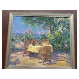 Framed Signed Painting
