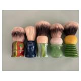 Vintage Shaving Brushes Elite Razor; Wolf Whiskers