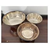 Silver Plate Revere Bowls