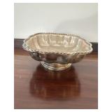 Square Silver Plate Serving Dish