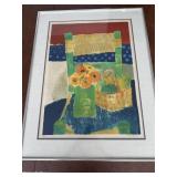 Framed Signed Guy Bardone