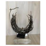 Global Views Birds Nest Verdi Sculpture