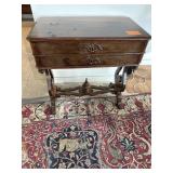 Solid Wood Victorian Sewing Table