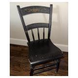 Antique Hand Painted Wood Chair