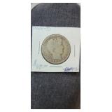 1908 D Half Dollar