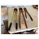 3 bolt cutters