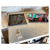 Set of ASE wrenches & group of snap ring pliers