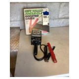 12 ft jumper cables & battery load tester