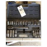 Socket wrench set with case(some extensions