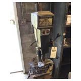 Drill press with bits