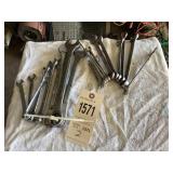 2 groups of  SAE wrenches