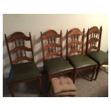4 dining chairs
