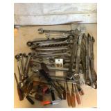 Heavy duty wrenches and screwdrivers