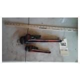 14 in & 8 in pipe wrenches