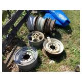 6 miscellaneous wheel rims