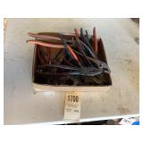 Group of many different size pliers