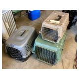 3 pet carriers