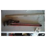 Craftsman 24 in pipe wrench